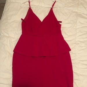 Beautiful peplum dress!